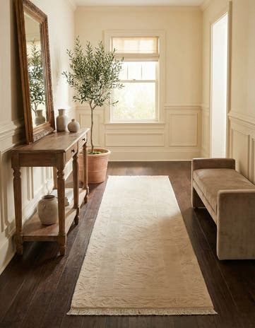 2' 8 x 10' 6 Hand Knotted Darya Wool Runner Rug
