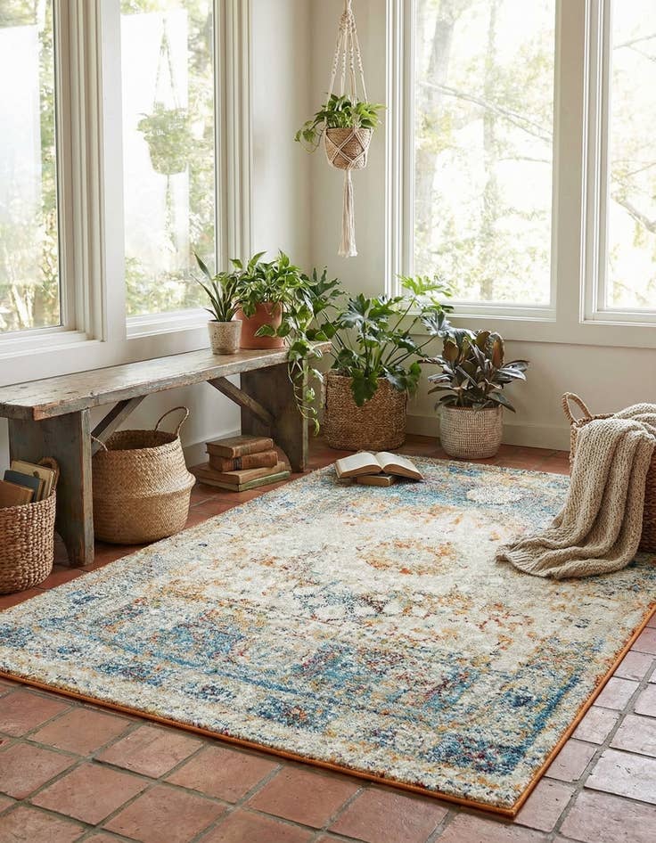 Detail image of 4' x 6' Venice Rug