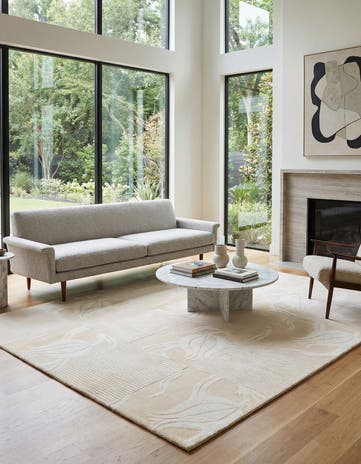 5' 9 x 8' Hand Knotted Darya Wool Rug