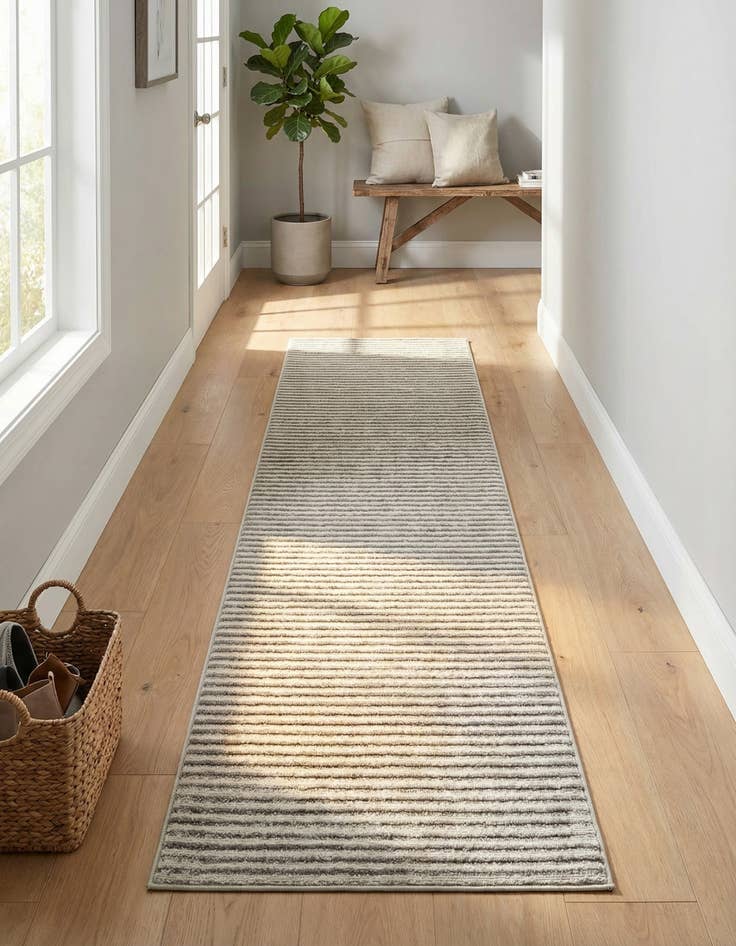 Detail image of 2' 7 x 12'  Washable Sabrina Soto Indoor / Outdoor Runner Rug