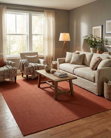  9' x 12' Everyday Solid Rug