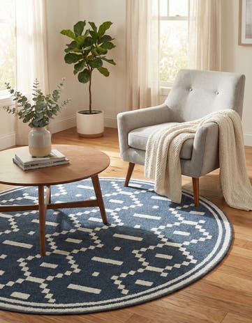 4' x 4' Oslo Round Rug