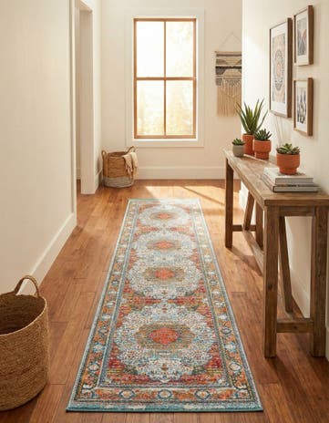 2' 7 x 12' Santiago Runner Rug