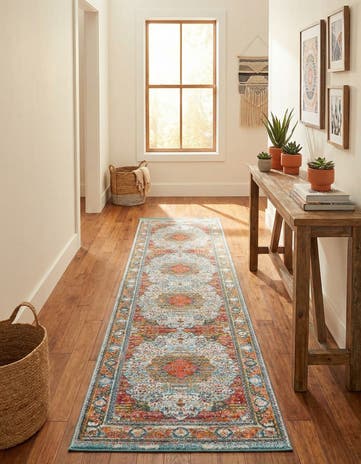 2' 7 x 12' Santiago Runner Rug