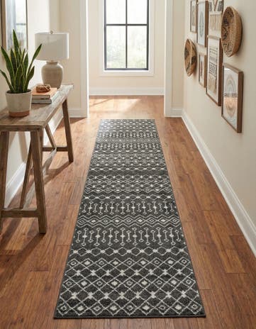 3' 3 x 16' 5 Moroccan Trellis Runner Rug