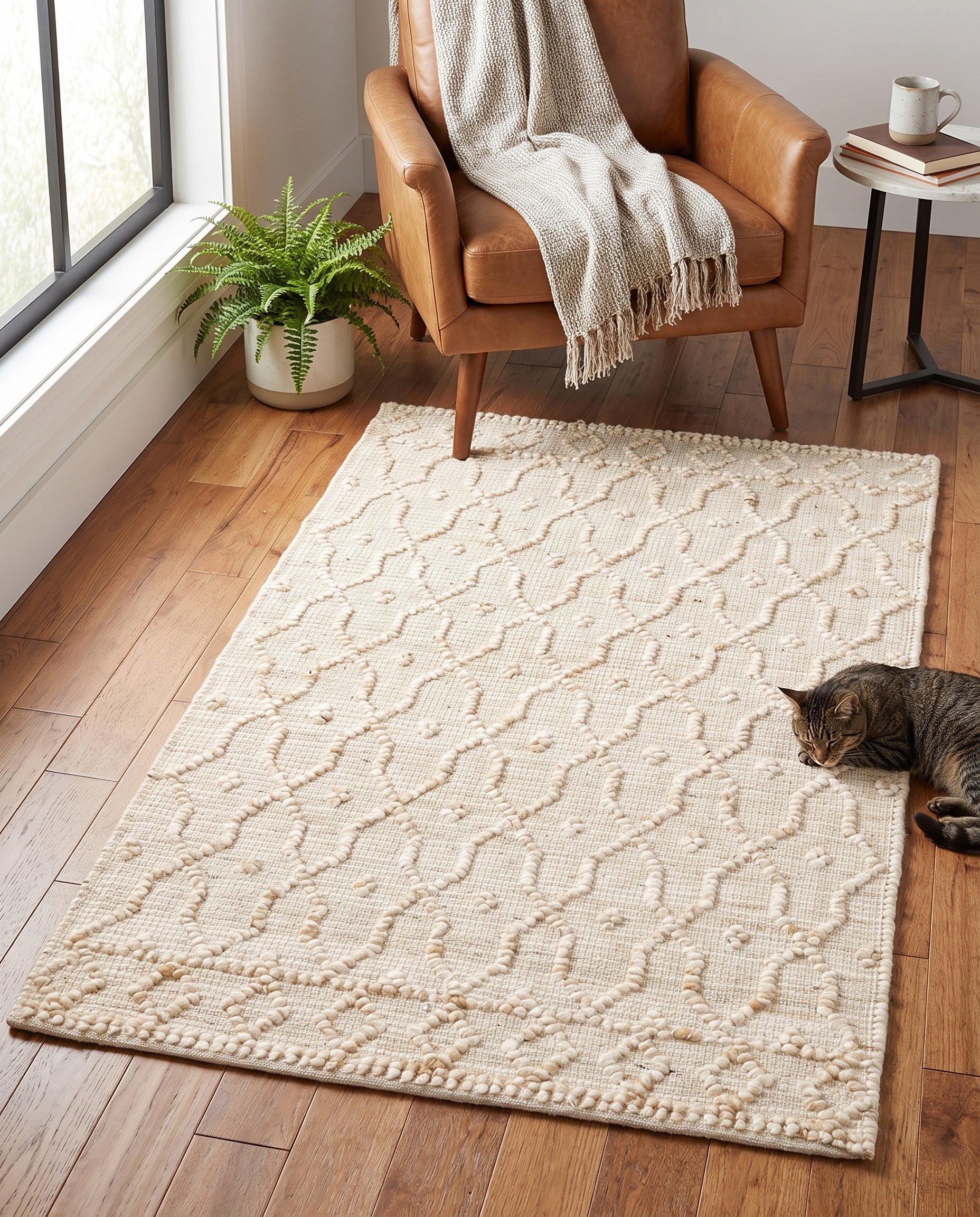 3' 1 x 5' 1 Hand Woven Larsa Jute Rug
