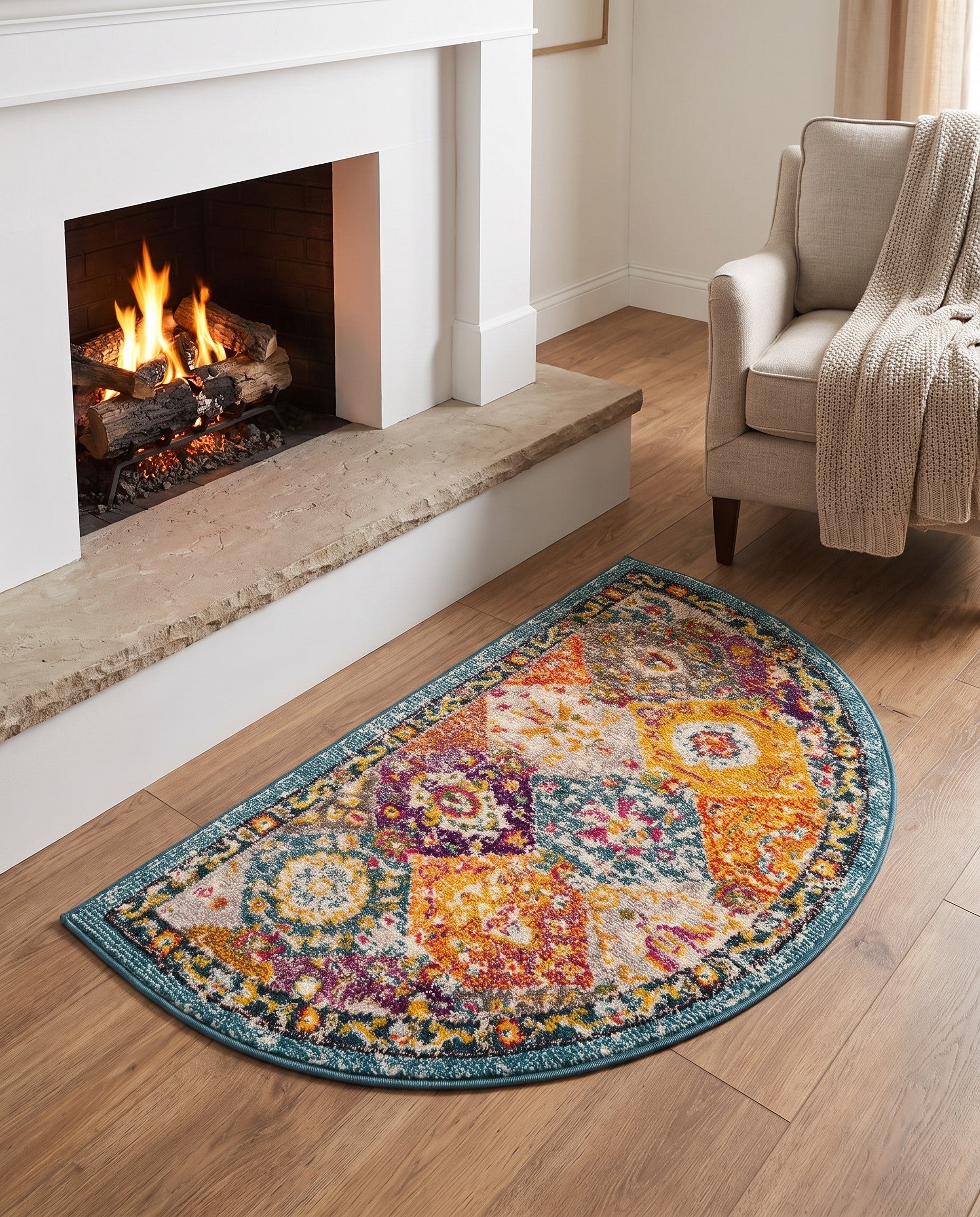 2' 2 x 3' 7 Madeline Hearth Rug
