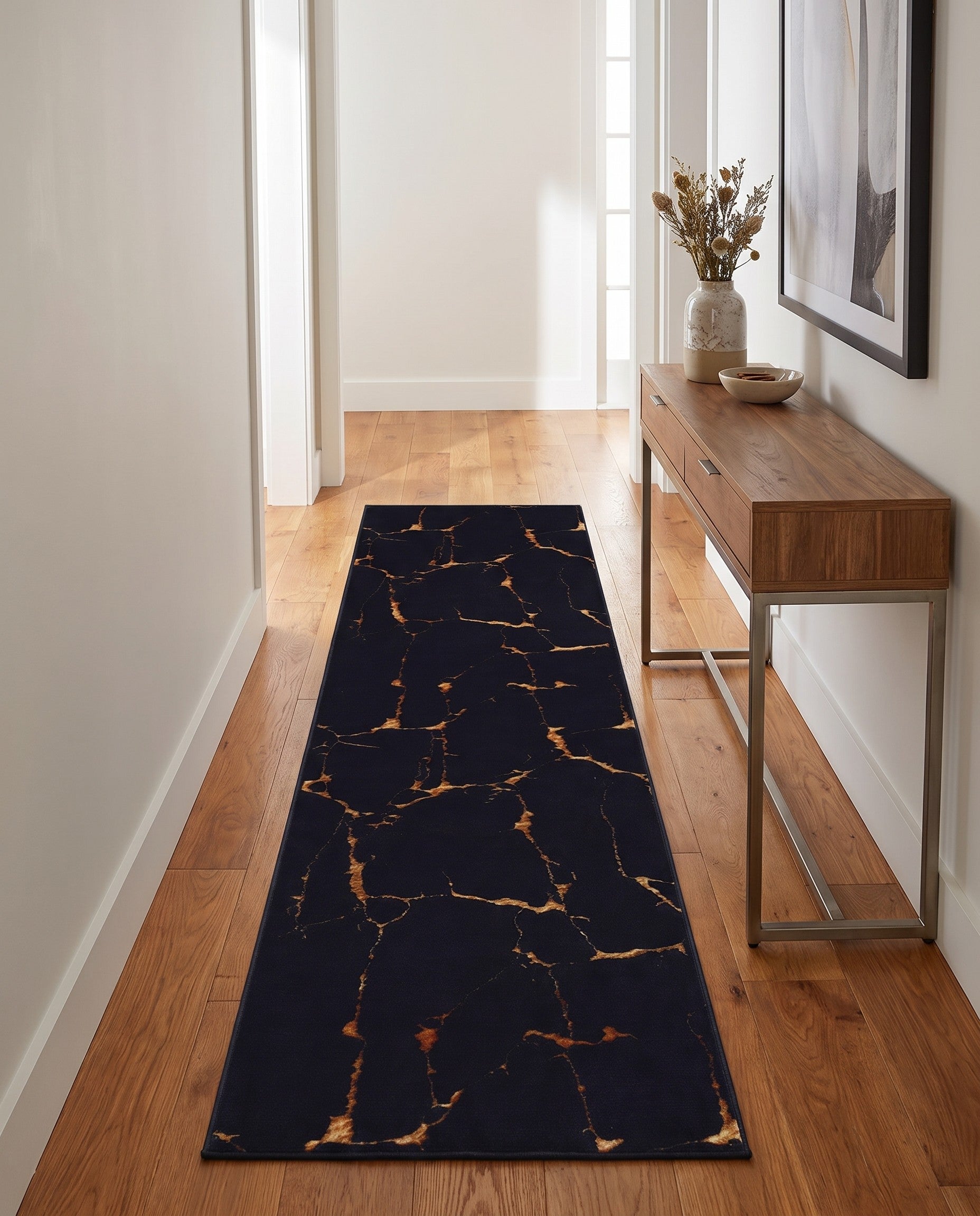 2' x 8' Vogue Geo Runner Rug