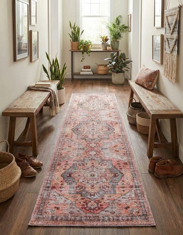 2' x 10' Washable Mangata Runner Rug