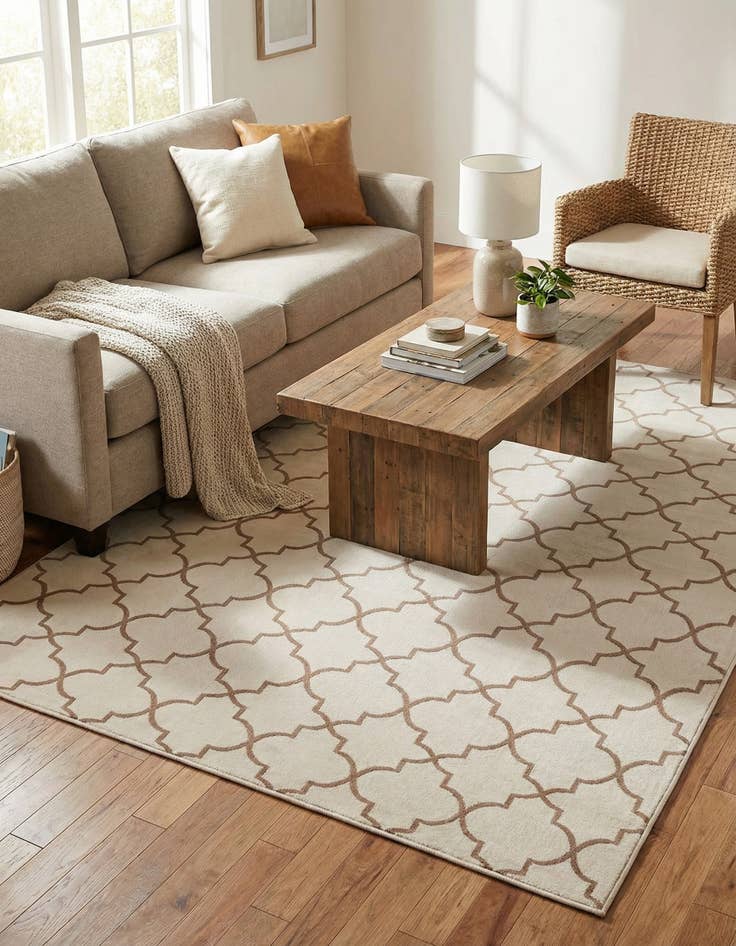 Detail image of Jill Zarin 5' 3 x 8' Uptown Lincoln Center Rug