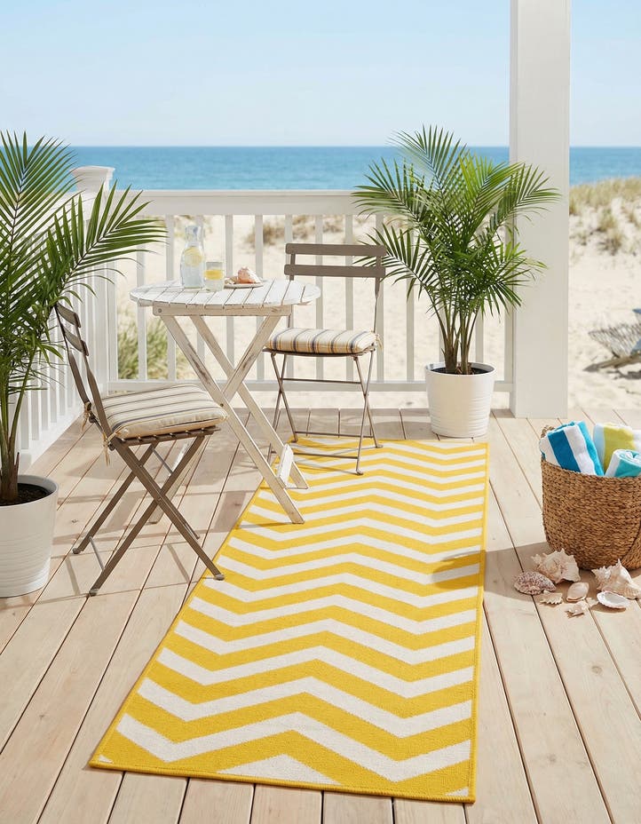 2' x 8' Easy-Clean Coastal Indoor / Outdoo...