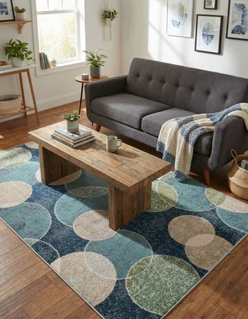 5' x 8' Washable Theia Rug