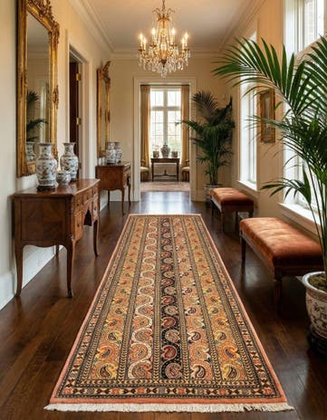 2' 2 x 6' 5 Tabriz Runner Rug