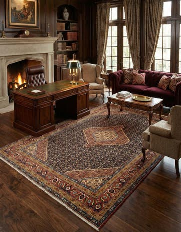 6' 6 x 9' 6 Tabriz Rug