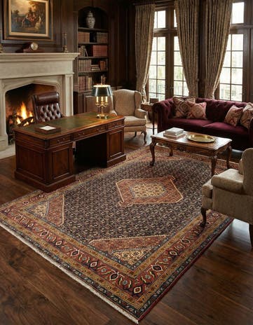6' 6 x 9' 6 Tabriz Rug