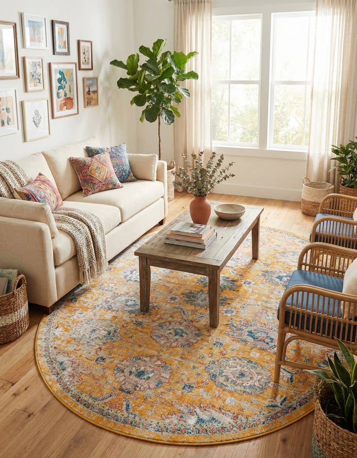 Detail image of  7' 10 x 10' 2 Lola Oval Rug