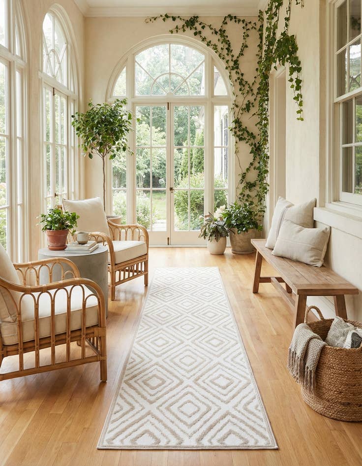 Detail image of 2' 6 x 13' Hermitage Runner Rug