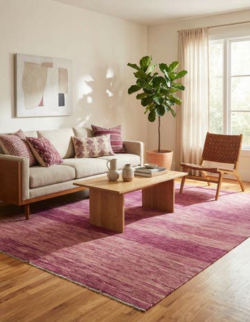 5' 6 x 7' 10 Hand Woven Kilim Modern Wool Rug