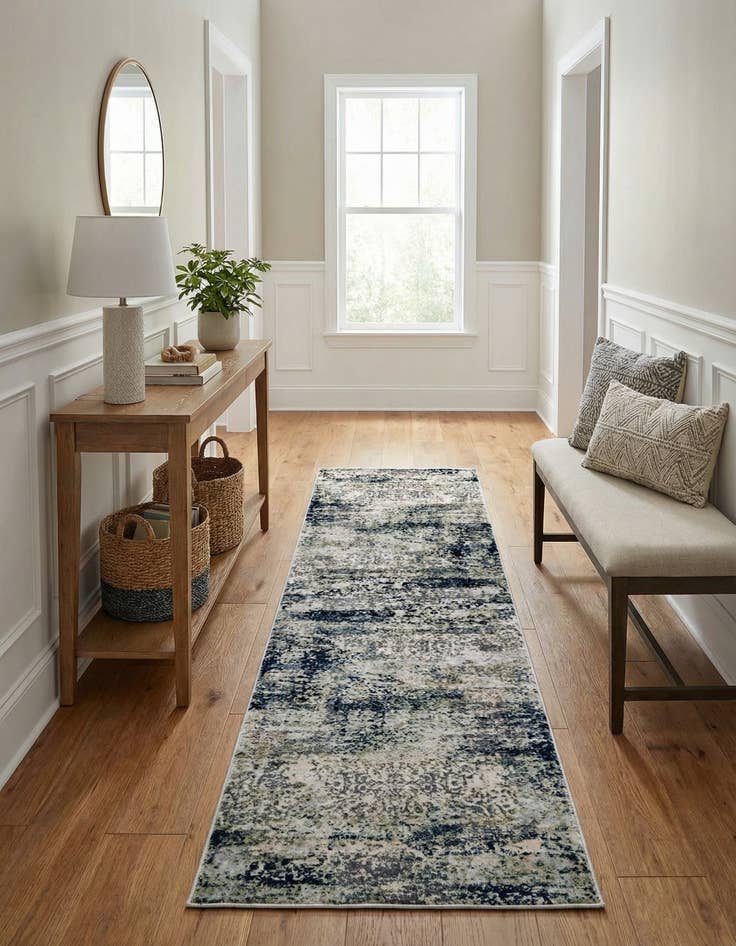 Detail image of  2' 7 x 10' Gossamer Runner Rug
