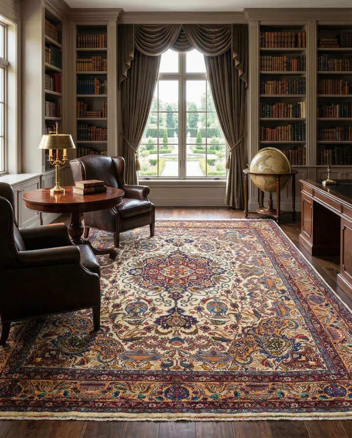 9' 9 x 12' 9 Kashmar Wool Rug