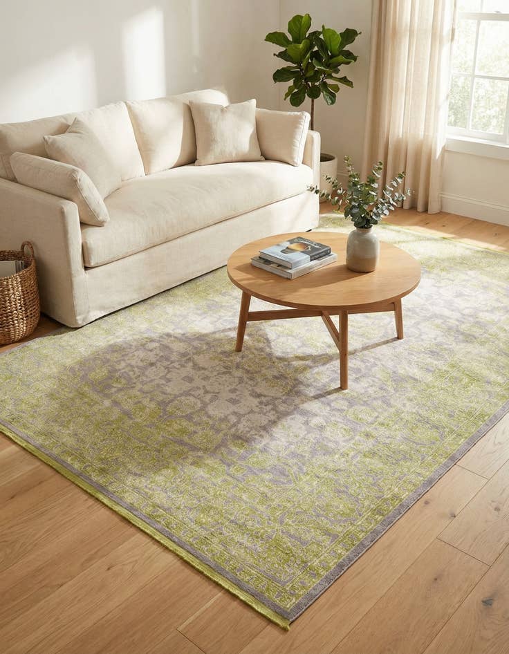 Detail image of  8' x 11' 4 Modern Classical Rug