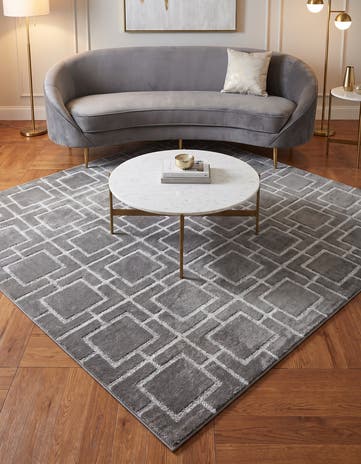 7' 10 x 7' 10 Marilyn Monroe™ Glam Deco Square Rug