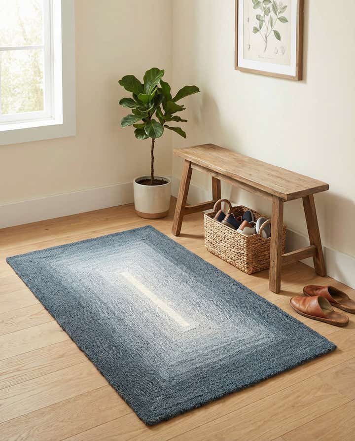 2' x 3' 1 Ombre Wool Rug