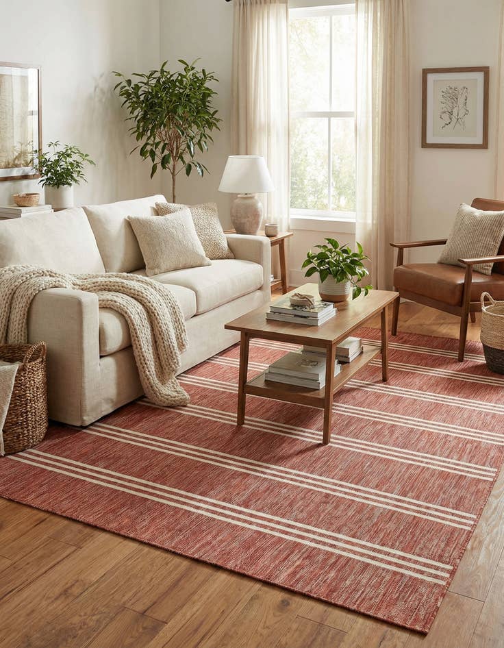 Detail image of 7' x 10' Easy-Clean Jill Zarin Anguilla Indoor / Outdoor Rug
