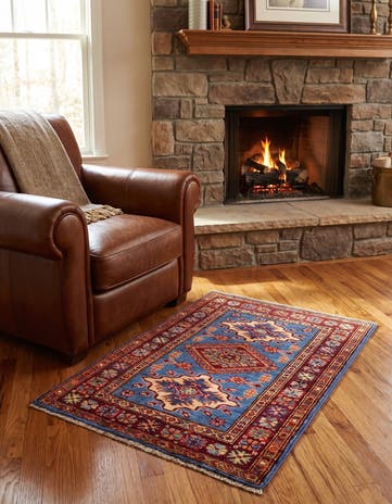 2' 2 x 3' 1 Hand Knotted Kazak Rug