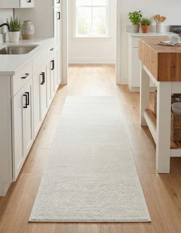 Ivory Finsbury Runner Rug