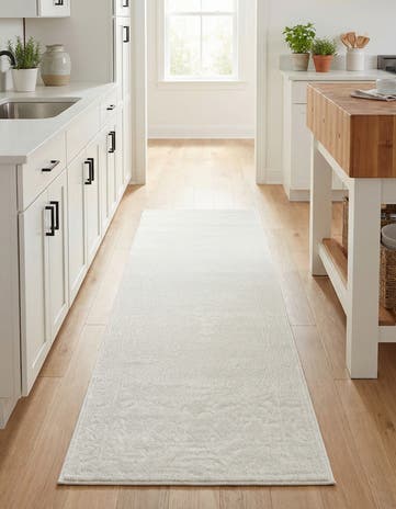 Ivory Finsbury Runner Rug