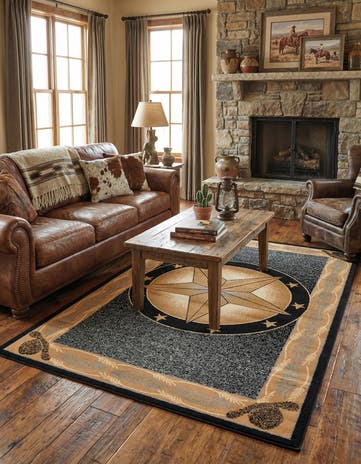5' 3 x 8' Pioneer Rug