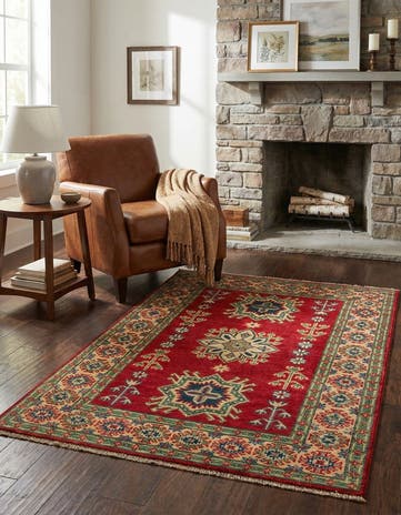2' 8 x 4' 2 Hand Knotted Kazak Rug