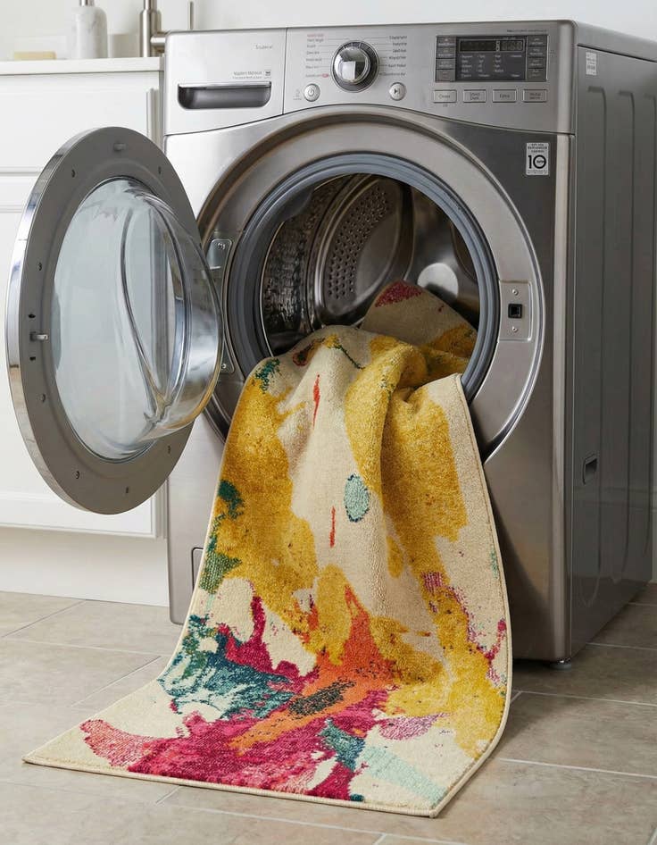 Detail image of 2' 7 x 10'  Washable Casablanca Runner Rug