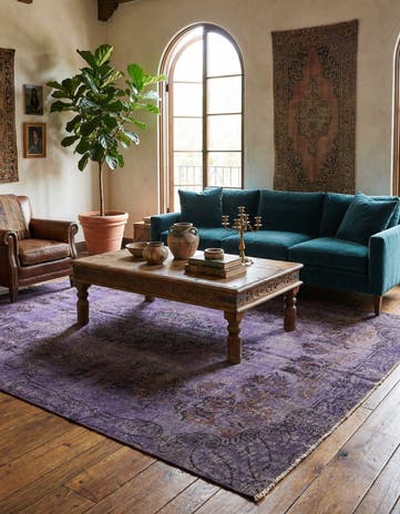 5' 3 x 8' 8 Vintage Royal Rug