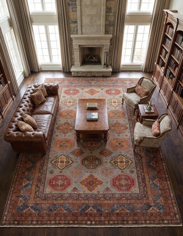 9' 3 x 12' 8 Hand Knotted Kazak Rug