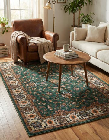 Emerald Green Medina Rug
