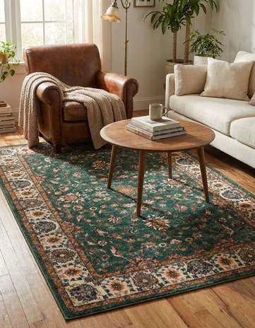 Emerald Green Medina Rug