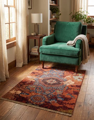 2' 10 x 4' Hand Knotted Mamluk Ziegler Rug