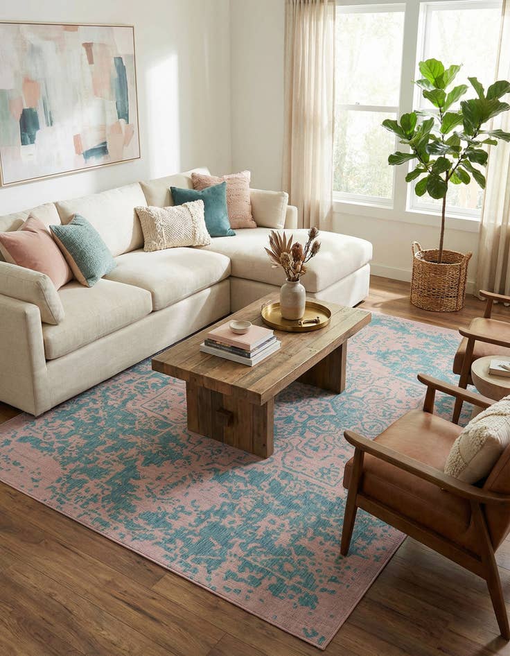 Detail image of 9' x 12'  Washable Jill Zarin Dubai Indoor / Outdoor Rug