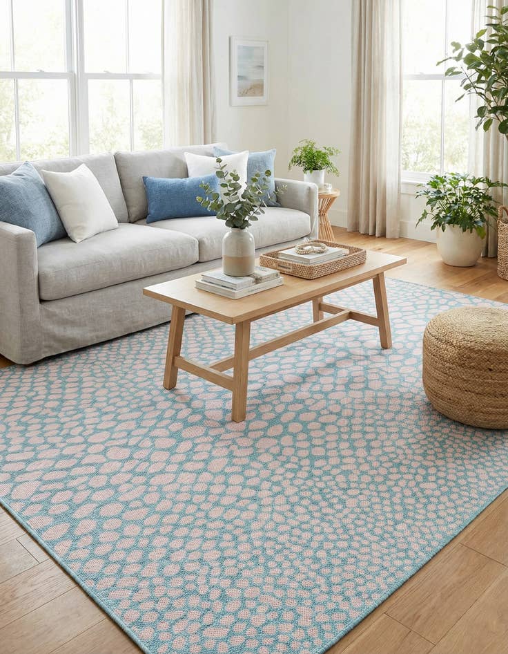Detail image of 6' x 9' Easy-Clean Jill Zarin Cape Town Indoor / Outdoor Rug