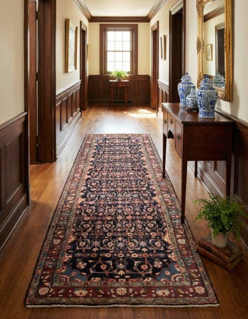 4' 5 x 10' 1 Malayer Wool Runner Rug