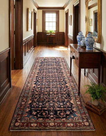 4' 5 x 10' 1 Malayer Wool Runner Rug