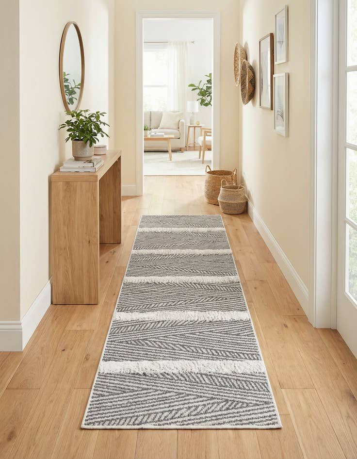 Detail image of 2' 3 x 6' Sabrina Soto Casa Madrid Runner Rug