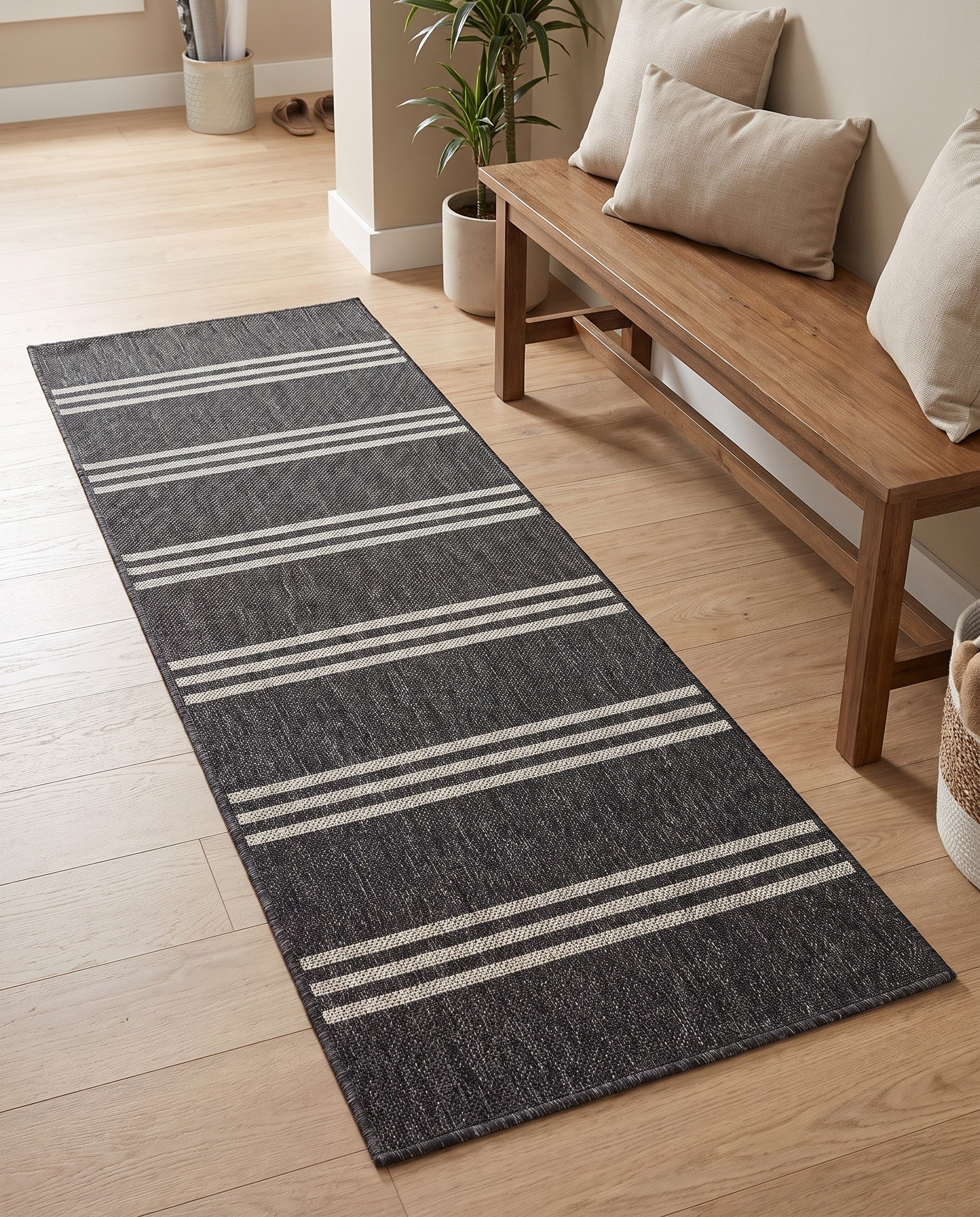 2' x 5' 3 Easy-Clean Jill Zarin Anguilla Indoor / Outdoor Runner Rug