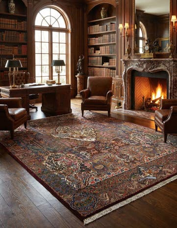 11' 5 x 15' 9 Kashmar Wool Rug