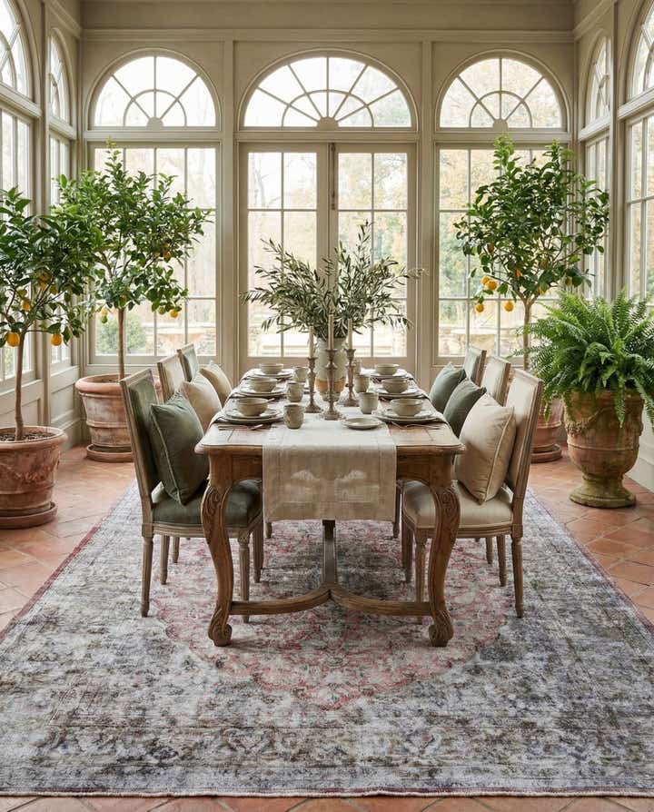 9' 7 x 12' 7 Vintage Royal Wool Rug