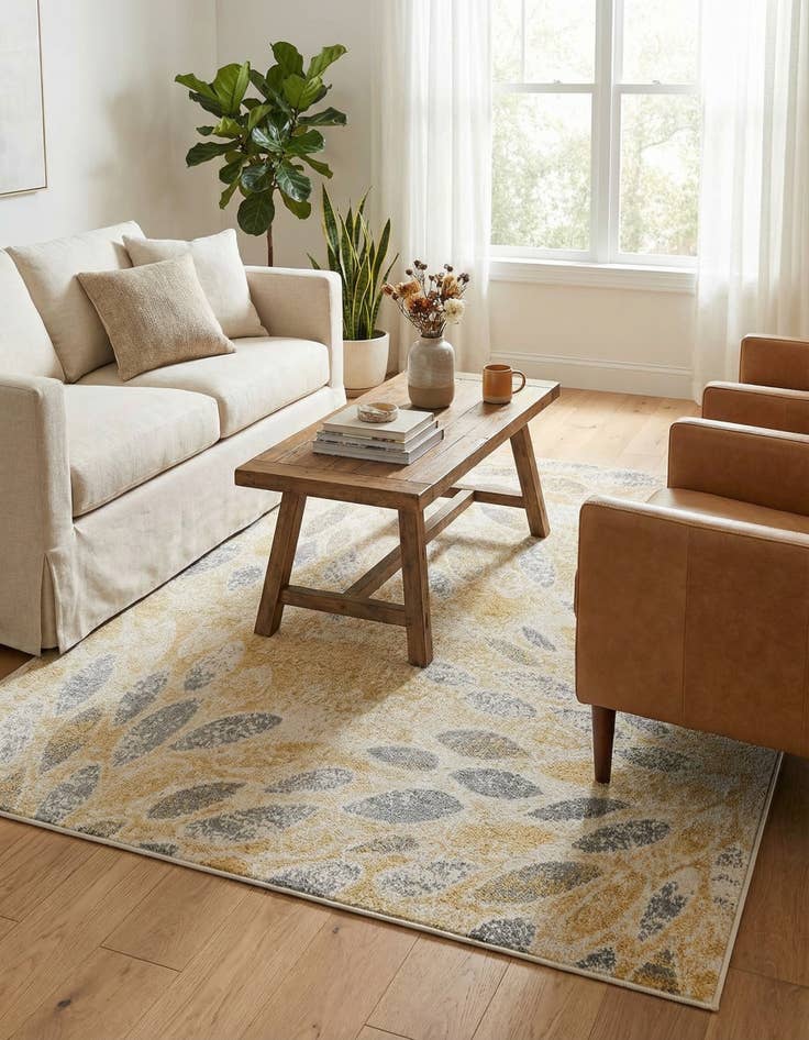 Detail image of 6' x 6' Charleston Square Rug