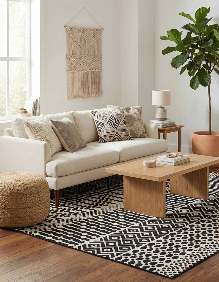 Detail image of 8' 3 x 8' 3 Milano Square Rug