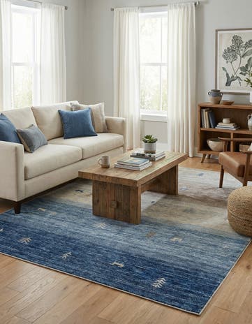 6' x 9' Gabbeh Rug